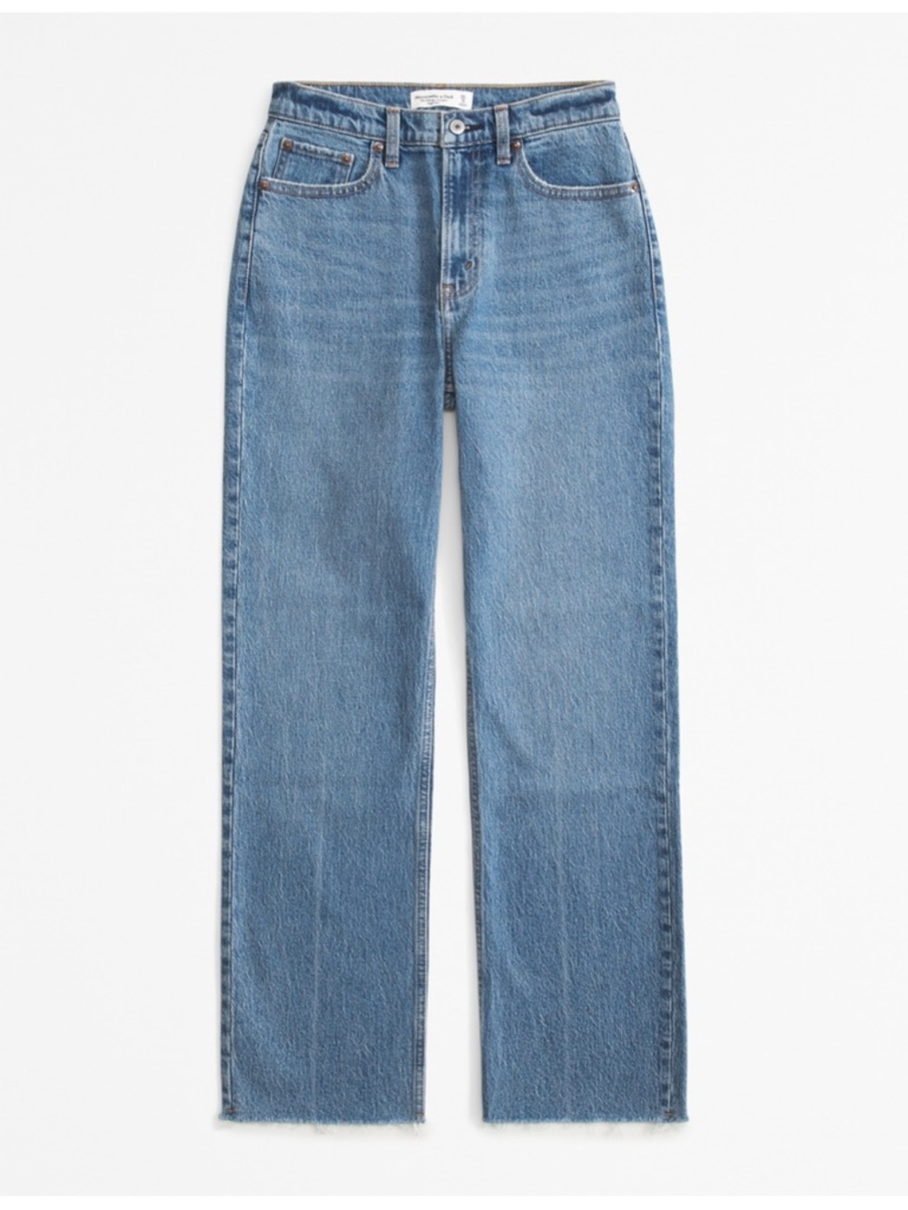 Abercrombie & Fitch High Rise Vintage Straight Jeans Size 28 Short